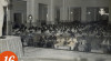 Foto suasana pembukaan peringatan Isra Mikraj Nabi Muhammad SAW di Istana Negara. Tampak Menteri Agama  Mohammad Iljas dan Wakil Perdana Menteri II  Idham Chalid, 15 Februari 1958.